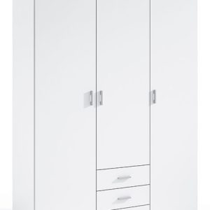 ABENUJ ARMARIO 3 PUERTAS + 3 CAJONES 150 CM BLANCO