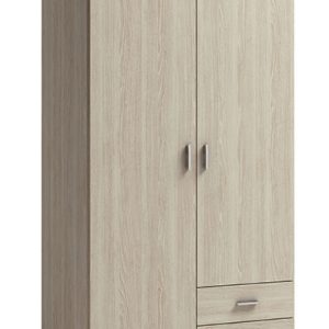 ABENUJ ARMARIO 2 PUERTAS + 3 CAJONES 150CM SAHARA